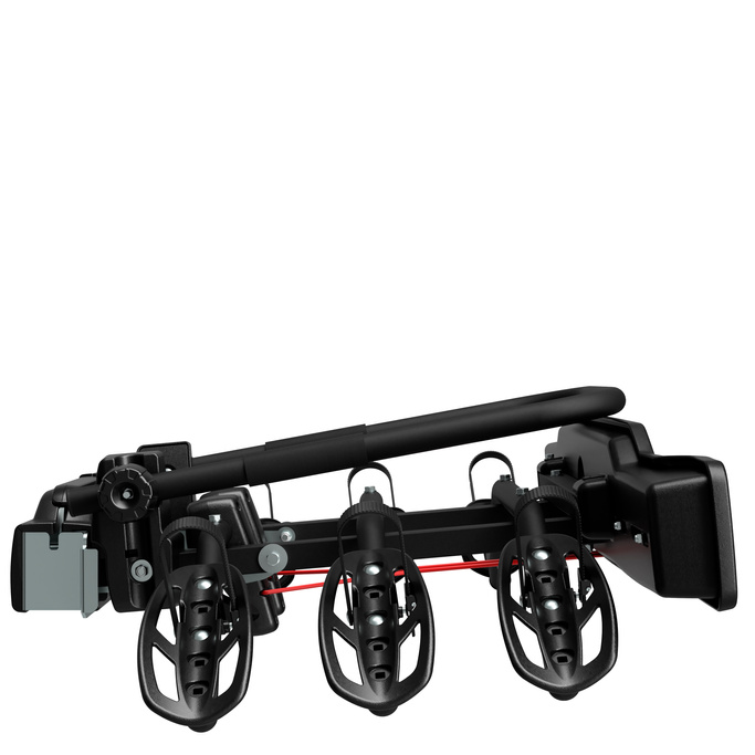Peruzzo Parma 3 - porte-vélos sur attelage pour 3 vélos (noir)