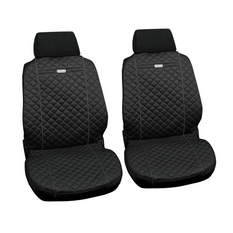 Housses de siège auto LAMPA Ziga, noires, pour les sièges avant