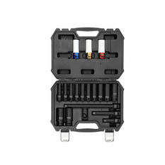 Coffret de douilles à impact YATO YT-10566 1/2″, 18 pièces