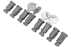 Atera slot- en sleutelset (8 stuks + 2 sleutels) 083012