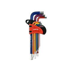 YATO YT-05631 Inbussleutelset 1,5-10 mm, 9 stuks.