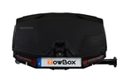 Coffre de rangement Towbox Camper Alpha noir LED (long) - coffre à bagages monté sur attelage