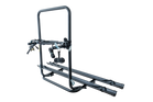 Porte-vélos Peruzzo Brennero 4x4 pour roue de secours - Porte-vélos 2 vélos avec rails (noir)