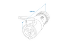 Prise de courant externe CEE 16A 230V ProPlus 373502 avec boîtier amovible