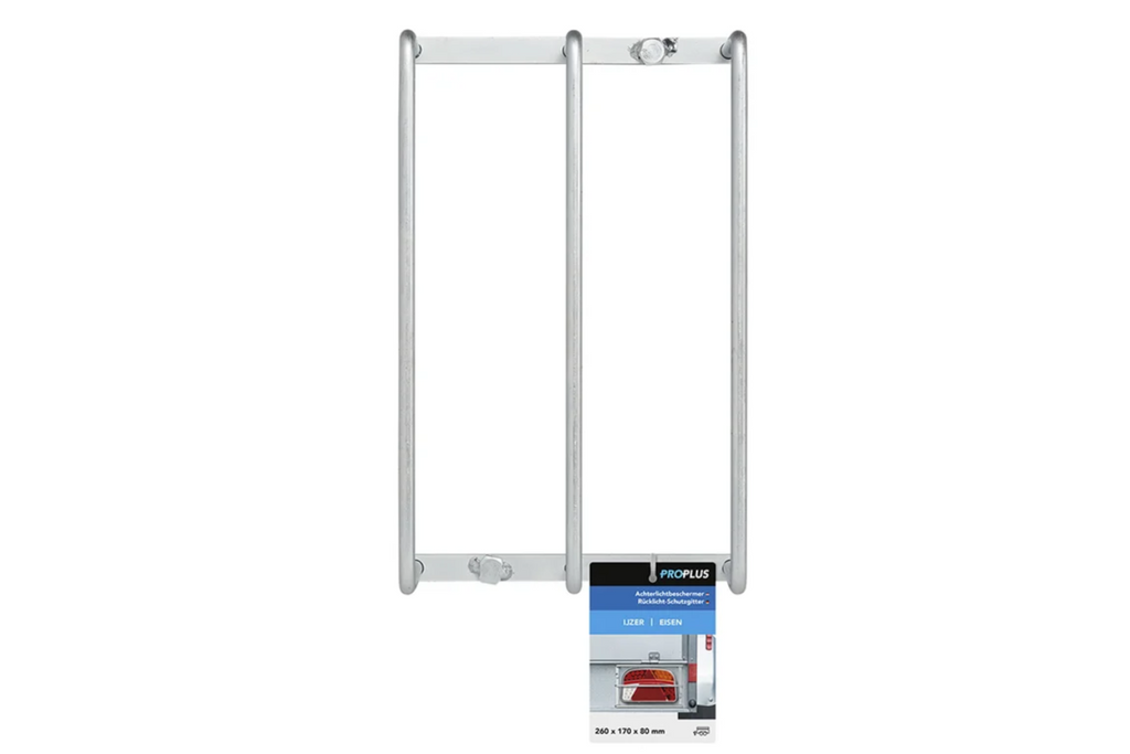 Grille de protection pour feu arrière de remorque ProPlus, cache feu arrière 260 x 170 x 80 mm