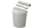 Poubelle ProPlus 370402 avec couvercle pour remorques et camping-cars, 6 L