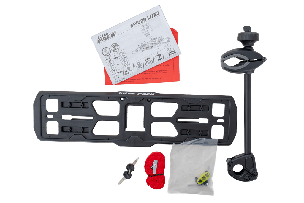 Inter Pack Spider 3 Lite - porte-vélos sur attelage pour 3 vélos 