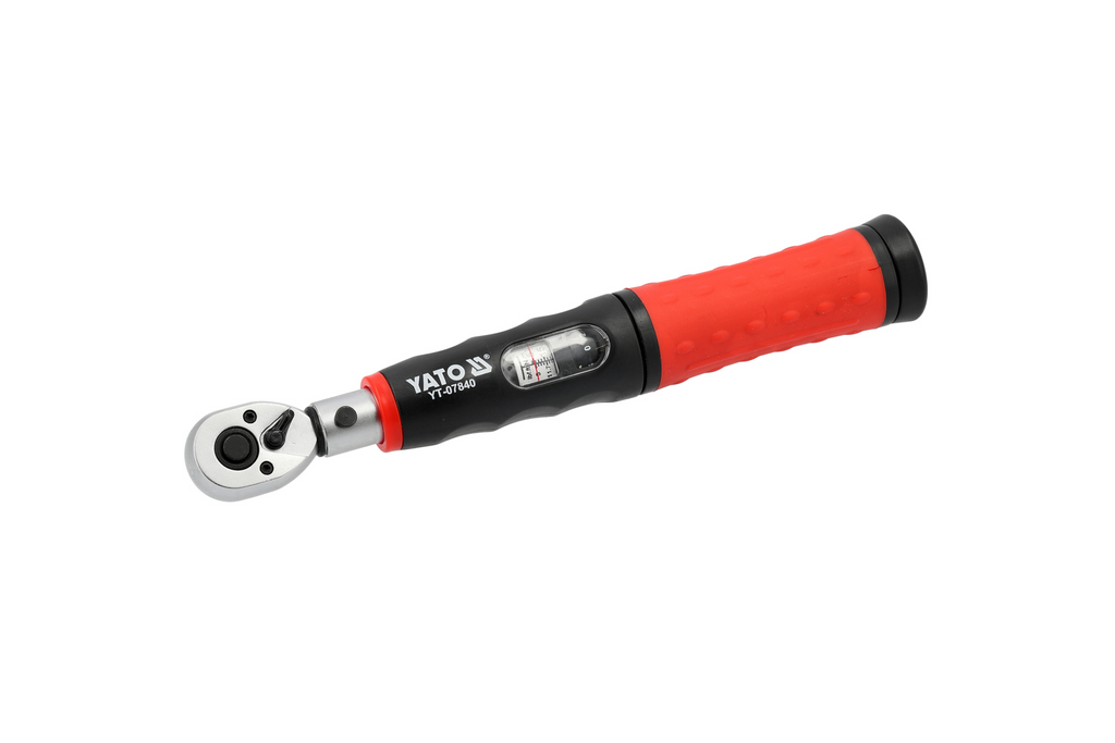 Jeu de clés dynamométriques YATO 1/4" 5–25 Nm, 11 pièces
