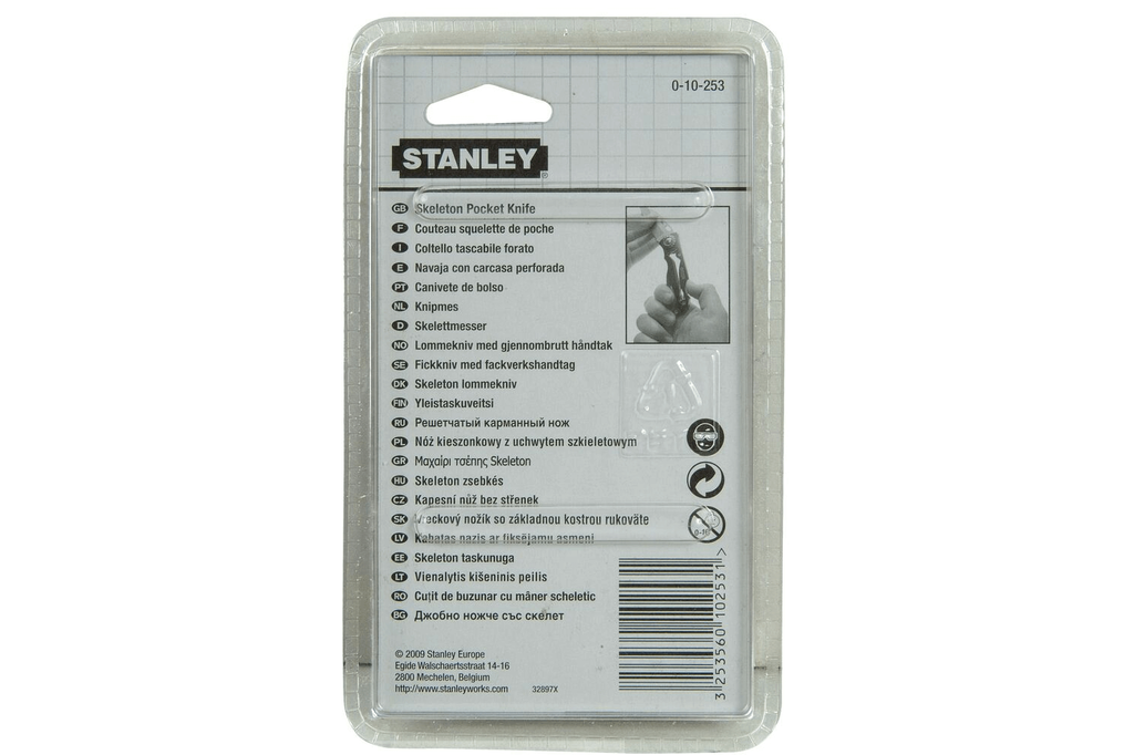 Couteau de poche pliant STANLEY 0-10-253