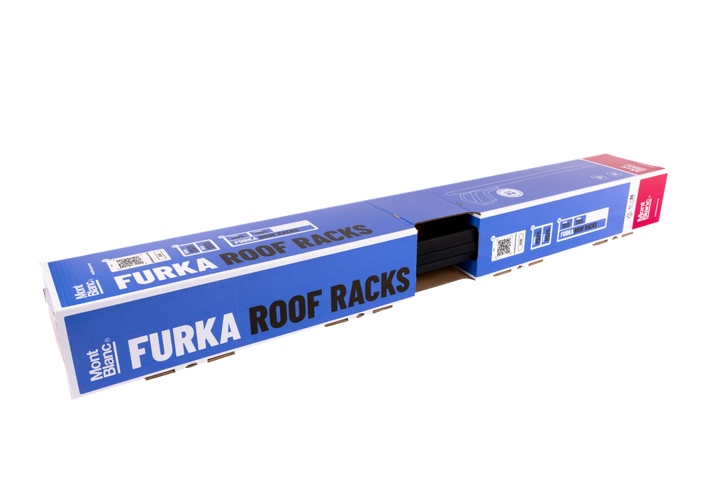 Mont Blanc Furka barres et pieds de montage (noirs)