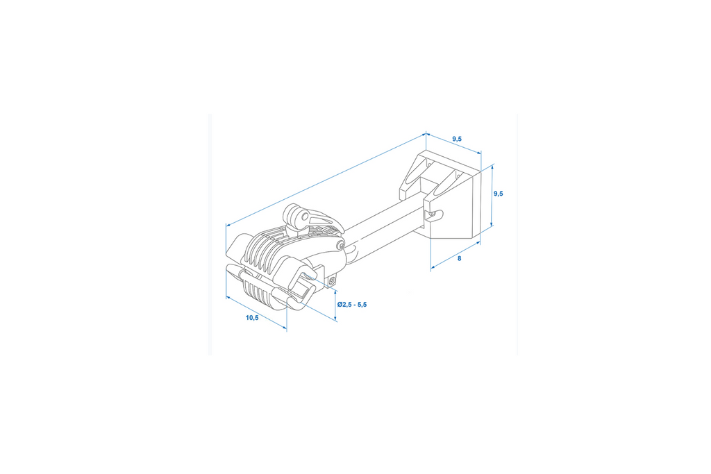 Support mural pliable pour vélo ProPlus 730914