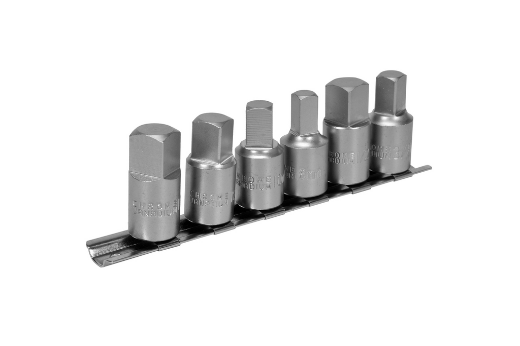 Jeu de clés à douille pour bouchons de vidange YATO YT-05997 3/8'' 6 pièces