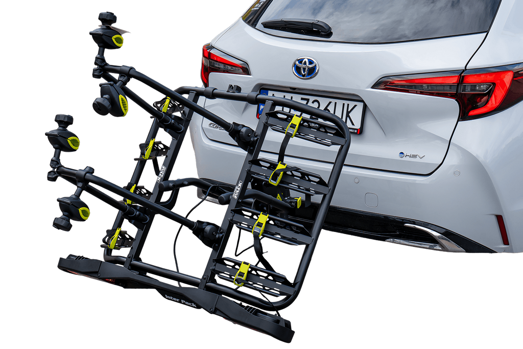 Porte-vélos Inter Pack Quattro pour attelage 13 broches