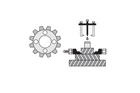 Ensemble extracteur et séparateur YATO YT-06412, 14 pièces