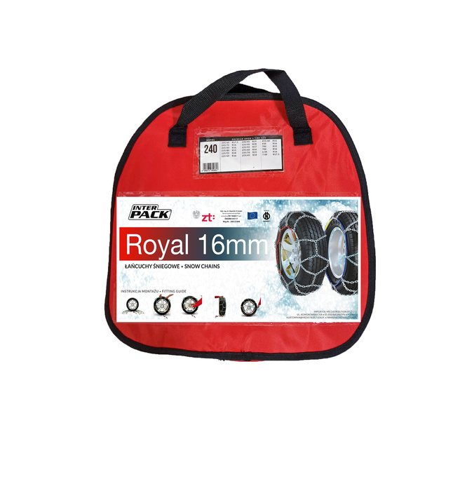 Chaînes à neige Inter Pack 4WD Royal 240