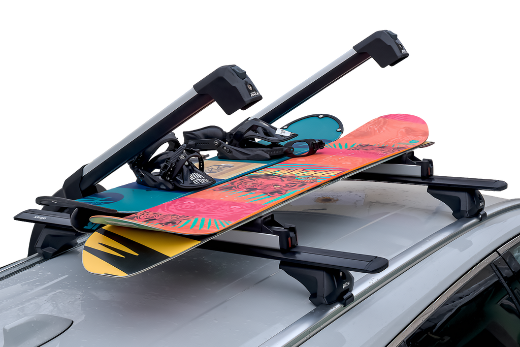 Inter Pack Frostline 4 - support en aluminium pour 4 paires de skis ou 2 snowboards