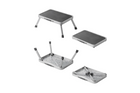 ProPlus 360827 opstapje voor aanhanger, inklapbaar opstapje, 150 kg