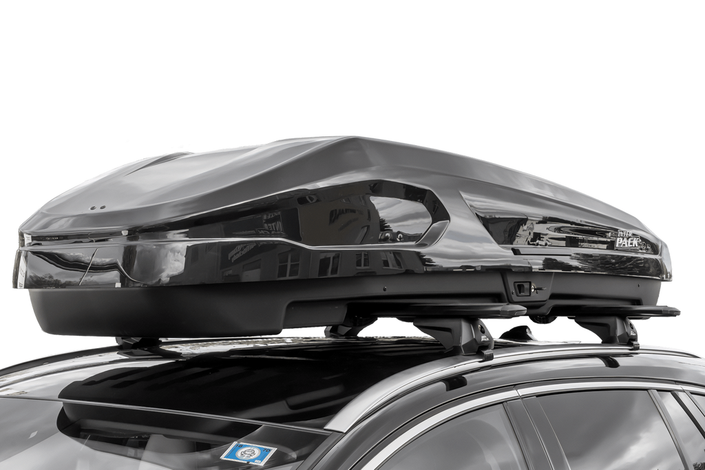 Inter Pack Monsun PRO L dakkoffer, zwart metallic
