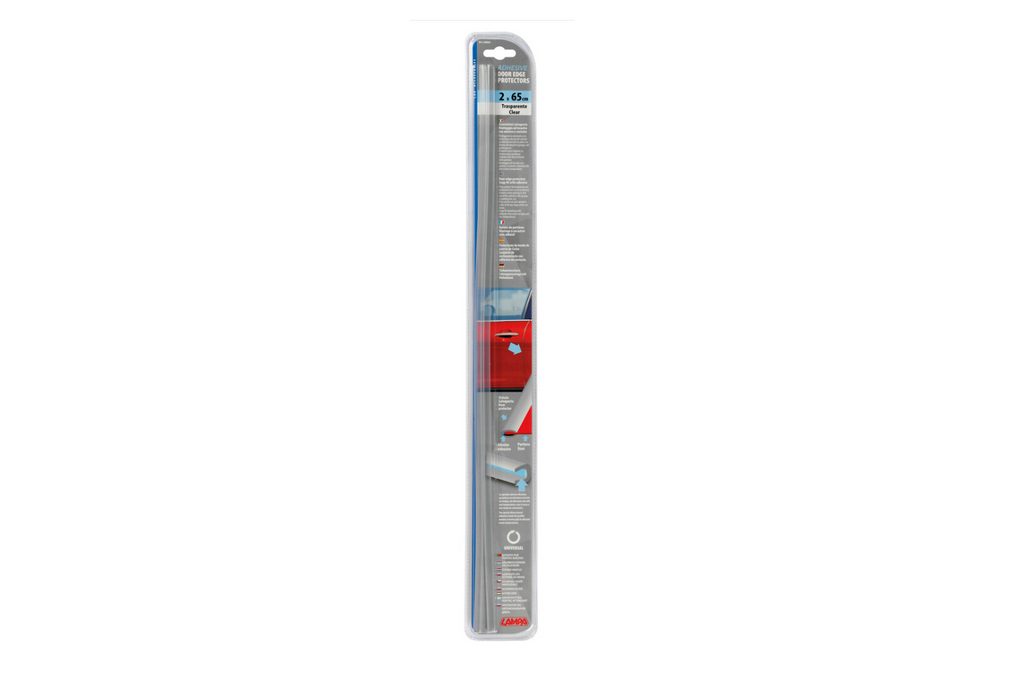 Deurrandbescherming LAMP Protector zelfklevende beschermstrips 2 stuks transparant