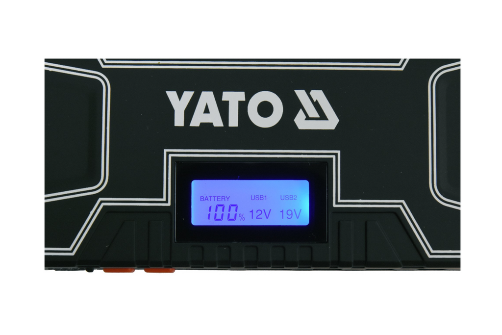 Urządzenie rozruchowe YATO YT-83082 power bank 12000mAh z wyświetlaczem LCD