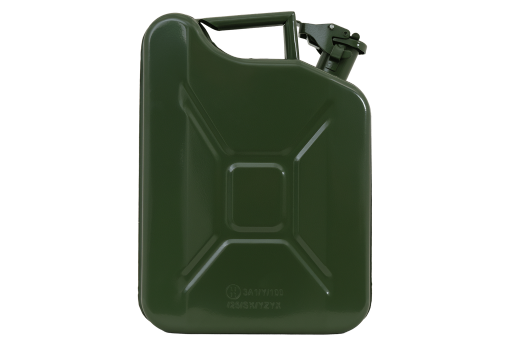 Metalen jerrycan 10L HERMON groen