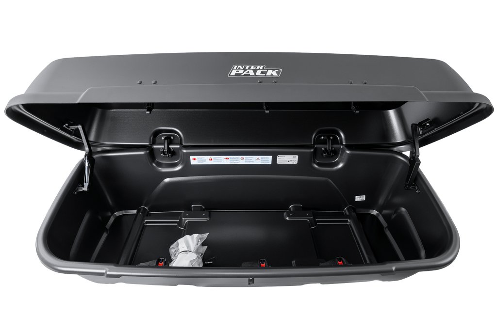 Plateforme avec coffre de remorquage + adaptateur pour le transport de 3 vélos Inter Pack Re-Cargo