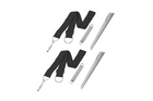 Ensemble de deux sangles anti-tempête ProPlus 361722 pour auvents Thule Omnistor 3m