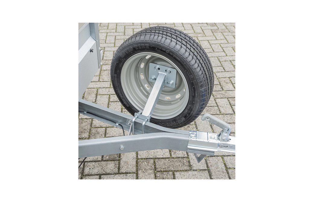 Support de montage de roue de secours de remorque ProPlus incliné à 8-16"