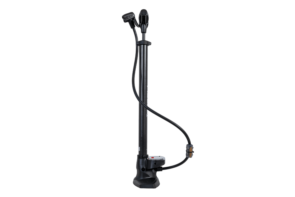 Universele fietspomp met drukmeter FISCHER 85580