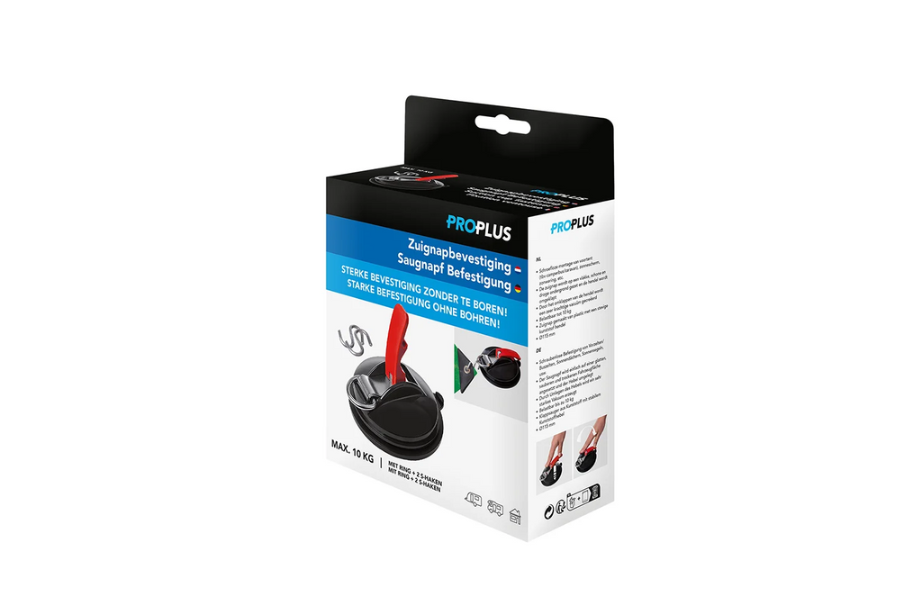 Przyssawka mocująca z hakami i pierścieniem ProPlus 758082 uchwyt 115mm 10kg