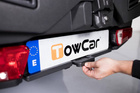 Towbox EVO klassiek grijs - bagagebox voor montage op de trekhaak