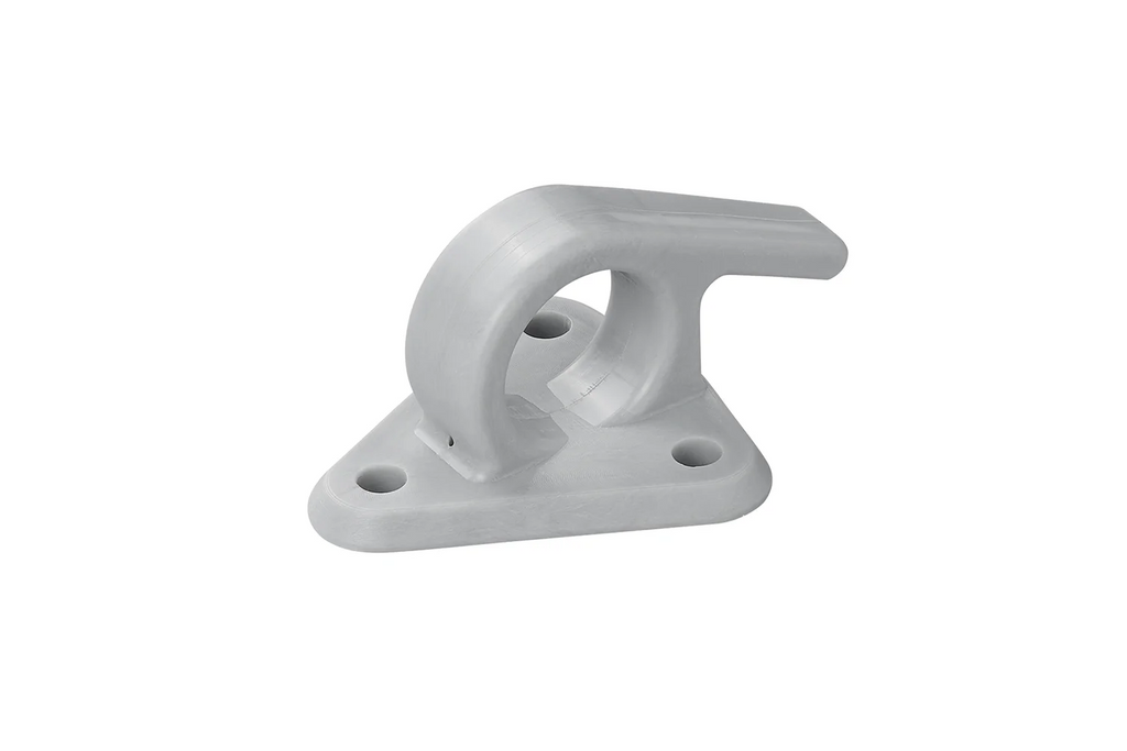 Crochet latéral en plastique ProPlus 342157V01 avec œillet pour la fixation de bâches et de sangles de remorque