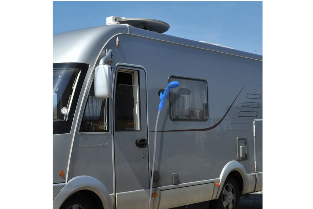 Douche de voyage portable ProPlus 770408, kit mobile pour camping-car, caravane et voiture 12 V