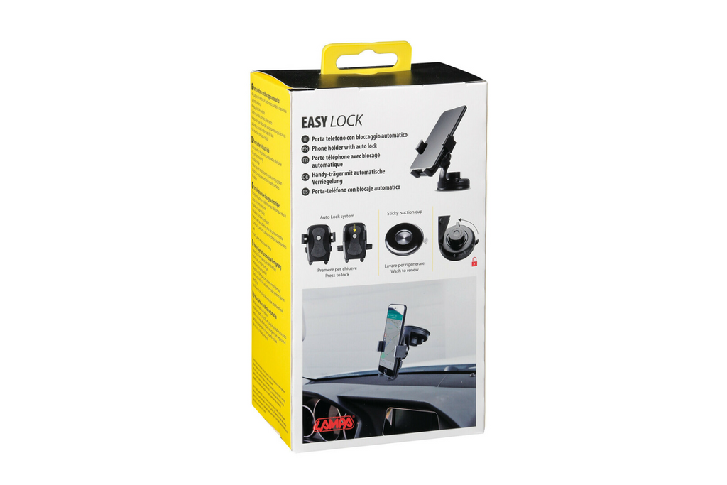 Support de téléphone Easy-Lock LAMP avec ventouse