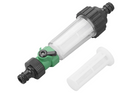 Filtre à eau ProPlus 150770 pour robinet/tuyau d'arrosage, connexion universelle avec filtre supplémentaire