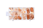 YATO YT-06871 koperen ringen set van 150 stuks.