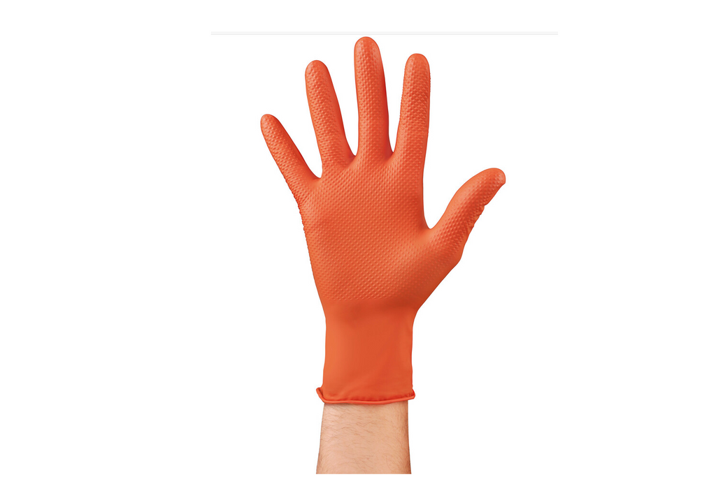 Gants d'atelier LAMPA X-Strong XL en nitrile, 50 pièces.