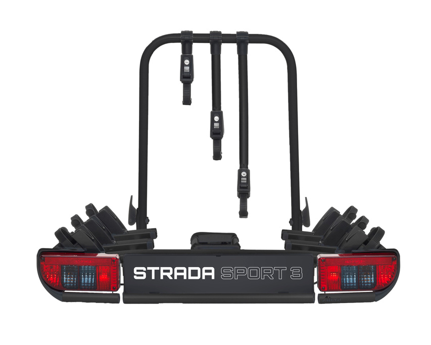 Atera Strada Sport M3 - porte-vélos sur attelage pour 3 vélos (noir)