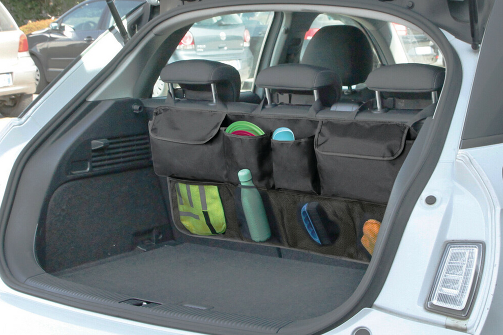 Organisateur de voiture LAMP Multi-Pocket DeLuxe pour coffre et dossier de siège 88x46cm