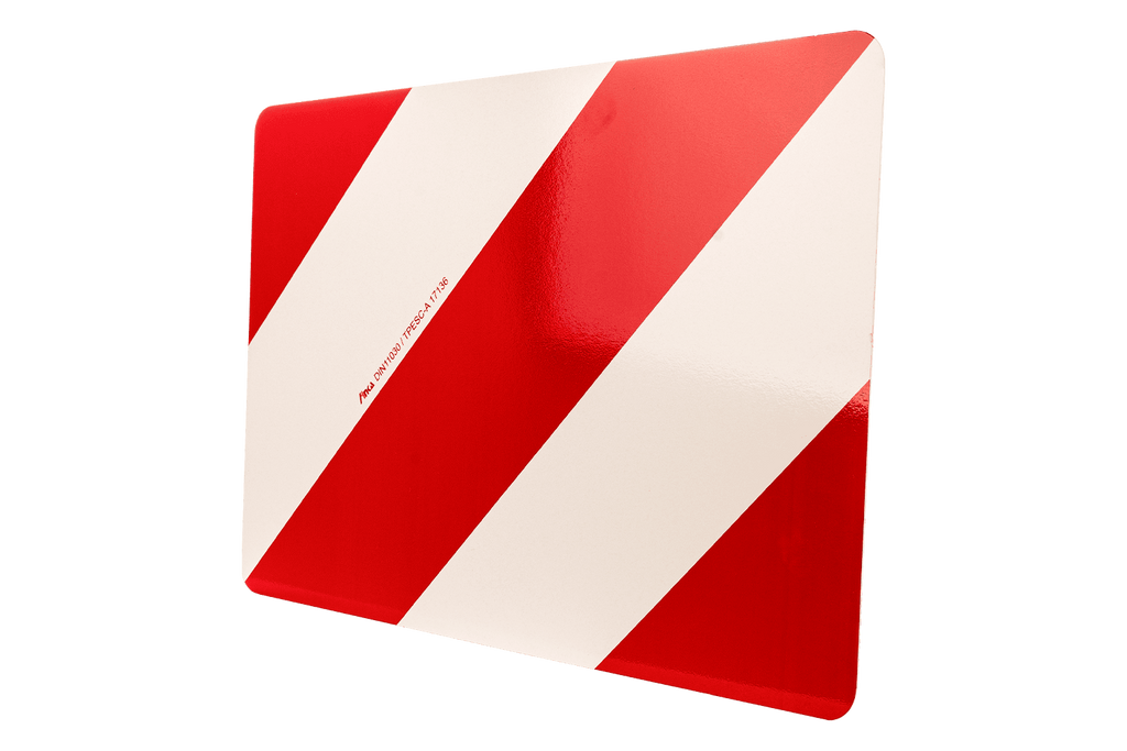 Plaques d'immatriculation HERMON surdimensionnées gauche et droite