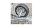 Support de montage de roue de secours de remorque ProPlus incliné à 8-16"