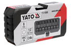 YATO YT-1066 zeskantige slagmoersleuteldoppen 6-19 mm, 8 stuks.