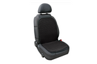 Coussin de siège respirant LAMP Taxi Driver, tapis de siège auto noir