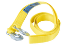 Corde de remorquage UNITRAILER avec crochets, sangle de remorquage 5 m/50 mm/6 t jaune