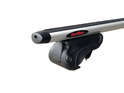 Galerie de toit en aluminium Mont Blanc AMC 5412-A46 pour rails intégrés
