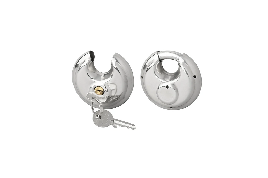 Komplet dwóch kłódek okrągłych ProPlus 341319S zamki dyskowe 70mm