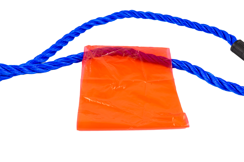 Corde de remorquage avec crochets LAMPA sangle de remorquage 4 m/18 mm/5 t bleue