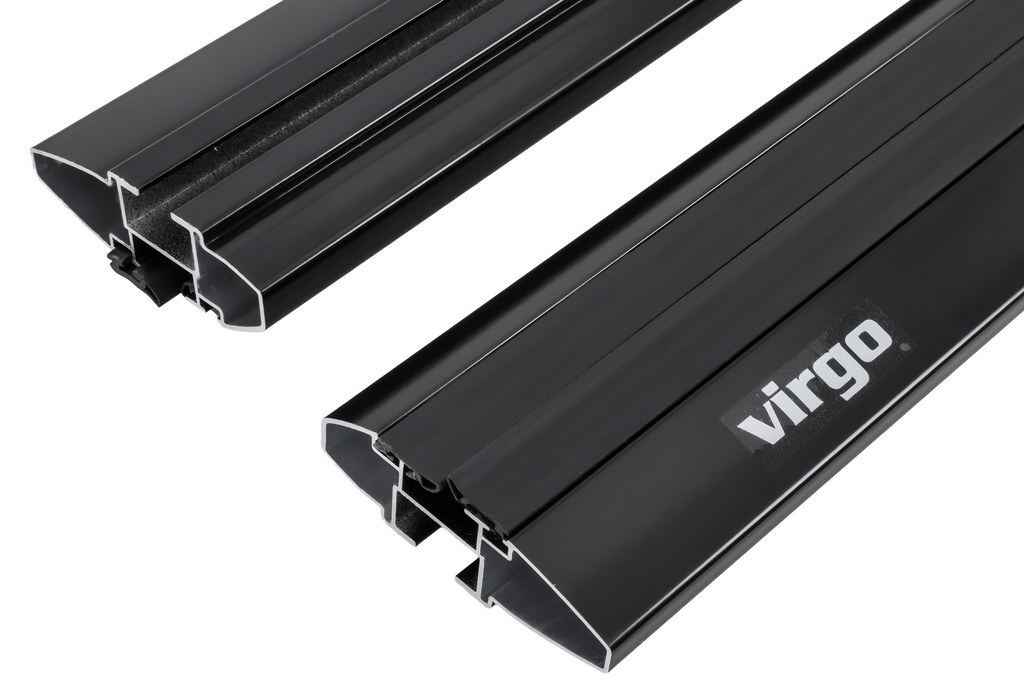 Inter Pack Virgo IR 135 (G2) dakdrager met geïntegreerde rails (zwart)