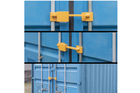 Diefstalbeveiliging voor containeroplegger ProPlus 381341V01, verstelbaar slot 23-42 cm