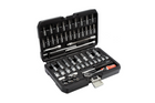YATO YT-14501 Coffret d'outils 1/4" 56 pièces.